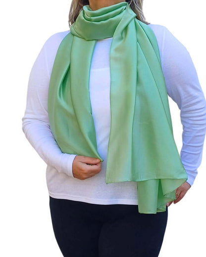 Luxe Lightweight Silk Shawl Scarf