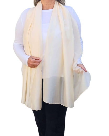 Luxe Lightweight Silk Shawl Scarf