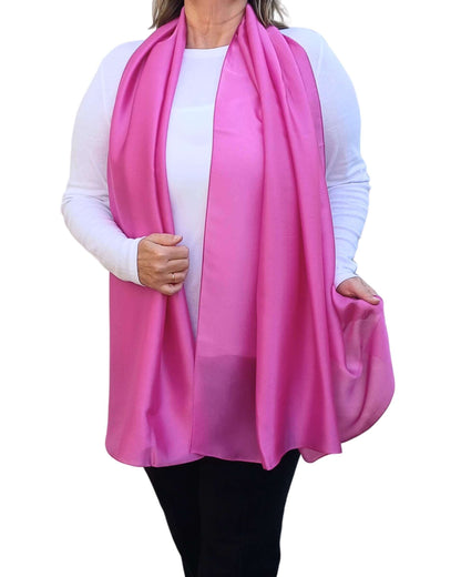 Luxe Lightweight Silk Shawl Scarf