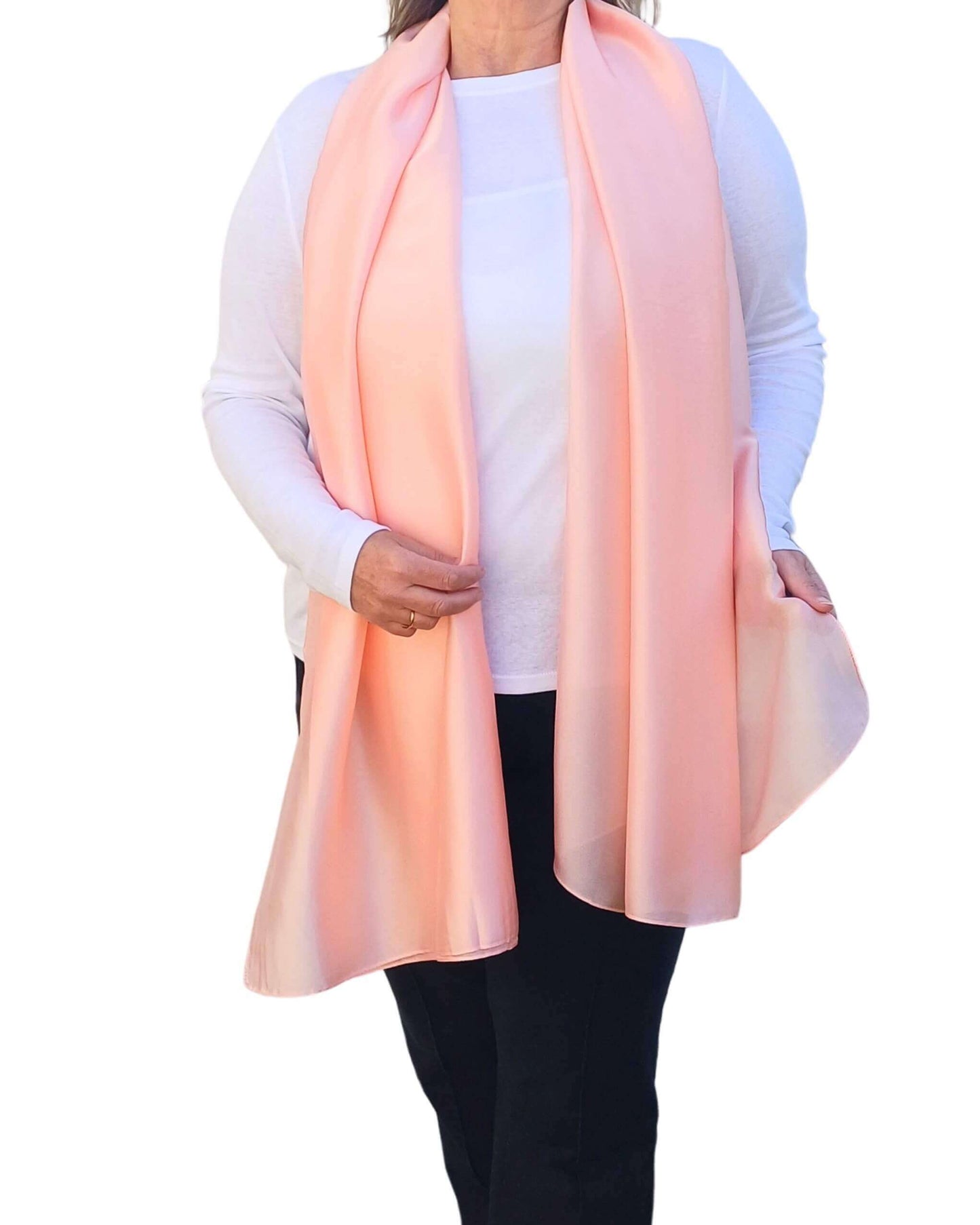 Luxe Lightweight Silk Shawl Scarf