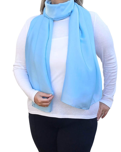 Luxe Lightweight Silk Shawl Scarf